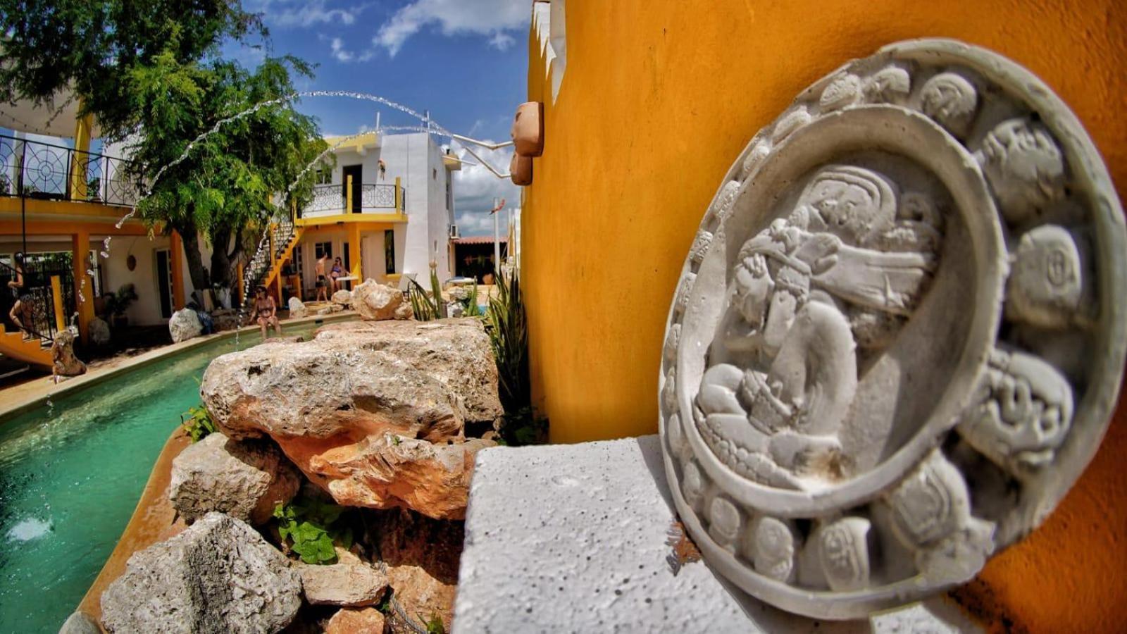 Bed and Breakfast Buenosdias Izamal Esterno foto